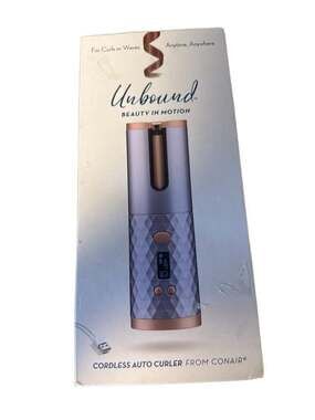 Conair Unbound Cordless Auto Curler rechargeable Beauty In Motion CR510